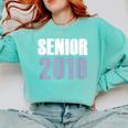 Senior 2019 Shirt Graduation Class Back To School Tee Comfort Colors Sweatshirt Chalky Mint