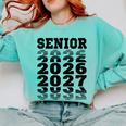 Senior 2026 2027 Class Of Graduation Comfort Colors Sweatshirt Chalky Mint