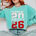 Senior 2026 Class Of 2026 Graduation 2026 Senior 26 Graduate Comfort Colors Sweatshirt Chalky Mint