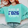 Senior 2026 Class Of 2026 Graduation 2026 Comfort Colors Sweatshirt Chalky Mint
