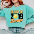 Senior Class Of 2019 Tshirt Graduation School Volleyball Comfort Colors Sweatshirt Chalky Mint