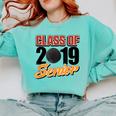 Senior Class Of 2019 Tshirt Graduation Students Hockey Comfort Colors Sweatshirt Chalky Mint