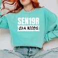 Senior Class 2019 Shirt High School Graduation Geek Comfort Colors Sweatshirt Chalky Mint