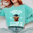 Senior Class Of 2024 Elementary School Graduation Comfort Colors Sweatshirt Chalky Mint