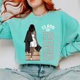 Senior Class Of 2026 Melanin Girl 2026 Graduation Comfort Colors Sweatshirt Chalky Mint