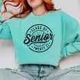Senior Class Of 2027 Graduation 2027 Senior 2027 Comfort Colors Sweatshirt Chalky Mint