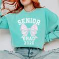 Senior Grad 2026 Class Of 2026 Senior Graduation 2026 Comfort Colors Sweatshirt Chalky Mint