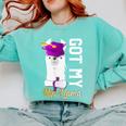 Senior Graduation 2020 Got My Dip-Llama Diploma Llama Pun Comfort Colors Sweatshirt Chalky Mint