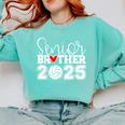 Senior Volleyball Brother 2025 Class Of 2025 Graduation Comfort Colors Sweatshirt Chalky Mint