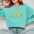 Seniorella 2018 T Shirt Senior Class Of 2018 Graduation Comfort Colors Sweatshirt Chalky Mint