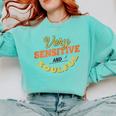 Very Sensitive And Soulful Introvert Comfort Colors Sweatshirt Chalky Mint Very Sensitive And Soulful Introvert Comfort Colors Sweatshirt Chalky Mint