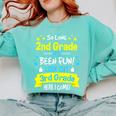 So Long 2nd Grade Here I Come 3rd Grader Graduation Comfort Colors Sweatshirt Chalky Mint
