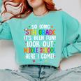 So Long 5th Grade Graduation Middle School Here I Come Kids Comfort Colors Sweatshirt Chalky Mint