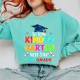 So Long Kindergarten Graduation 2025 Graduate 1st Grade Comfort Colors Sweatshirt Chalky Mint