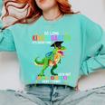 So Long Kindergarten Graduation Class 2025 Dinosaur Kids Comfort Colors Sweatshirt Chalky Mint