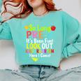 So Long Pre-K Kindergarten Here I Come Graduation Kids Comfort Colors Sweatshirt Chalky Mint