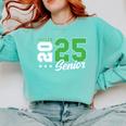Soccer Senior Night Soccer Senior 2025 Graduation 44 Comfort Colors Sweatshirt Chalky Mint