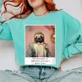 Social Anxiety Not Having A Good Time Socializing Introvert Comfort Colors Sweatshirt Chalky Mint