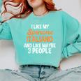 Spinone Italiano Dog Introvert Bracco Spinoso Fur Parent Comfort Colors Sweatshirt Chalky Mint