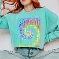 Straight Outta 5th Grade Class Of 2022 School Graduation Comfort Colors Sweatshirt Chalky Mint