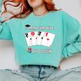 Summa Cum Laude Class Of 2021 Graduate Win Senior Graduation Comfort Colors Sweatshirt Chalky Mint
