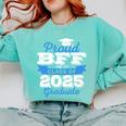 Super Proud Bff Of 2025 Graduate Senior Graduation Family Premium Comfort Colors Sweatshirt Chalky Mint