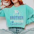 Super Proud Brother Of 2026 Graduate Graduation Family Comfort Colors Sweatshirt Chalky Mint