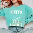Super Proud Sister Of A 2019 Graduate Shirt Graduation Comfort Colors Sweatshirt Chalky Mint