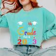 I Survived 5th Grade Graduation Class 2023 Elementary Comfort Colors Sweatshirt Chalky Mint