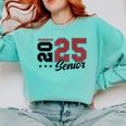 Swimming Senior Night Swimming Senior 2025 Graduation 59 Comfort Colors Sweatshirt Chalky Mint