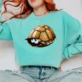 Timid Turtle Cute Introvert Misanthropic Antisocial Comfort Colors Sweatshirt Chalky Mint Timid Turtle Cute Introvert Misanthropic Antisocial Comfort Colors Sweatshirt Chalky Mint