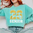 Twenty 2026 Class Of 26 Seniors Back To School Graduation Comfort Colors Sweatshirt Chalky Mint