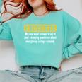 Undecided Collage Student Novelty Graduation Present Comfort Colors Sweatshirt Chalky Mint