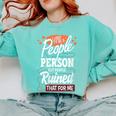I Used To Be a People Person Antisocial Introvert Comfort Colors Sweatshirt Chalky Mint