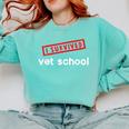 Vet School Tech Graduation Future Veternarians I Survived Comfort Colors Sweatshirt Chalky Mint