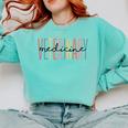 Veterinary Medicine Vet Tech DVM LVT Graduation Comfort Colors Sweatshirt Chalky Mint