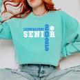 Volleyball Senior Night Volleyball Senior 2025 Graduation 23 Comfort Colors Sweatshirt Chalky Mint