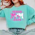 Wrestling Senior Mom Wrestling Senior 2026 Graduation Comfort Colors Sweatshirt Chalky Mint