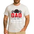 1 Year Old Racing Car Fast One Birthday 1st Family Dad Men's Casual T-Shirt White
