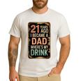 21st Birthday For Dad 21 Year Old Child Son Daughter Men's Casual T-Shirt White