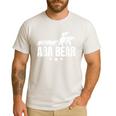 Aba Bear For Jewish Dad With Four Kids On Father's Day Men's Casual T-Shirt White