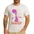 American Dad Outer Space Roger Cartoon Men's Casual T-Shirt White