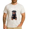 Anatomy Rottweiler Dog Owner Rottie Dad Mom Pet Lover Men's Casual T-Shirt White Anatomy Rottweiler Dog Owner Rottie Dad Mom Pet Lover Men's Casual T-Shirt White