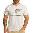 Army Dad With American Flag Camo For Veteran Day Women Kids Men Men's Casual T-Shirt White