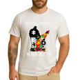 Autism Dad Support Alone Puzzle You'Ll Never Walk Premium Tri-Blend Men's Casual T-Shirt White