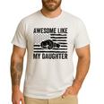 Awesome Like My Daughter Men Fathers Day Dad Men's Casual T-Shirt White Awesome Like My Daughter Men Fathers Day Dad Men's Casual T-Shirt White
