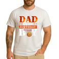 Basketball DAD Of The Birthday Boy Family Matching Men's Casual T-Shirt White Basketball DAD Of The Birthday Boy Family Matching Men's Casual T-Shirt White