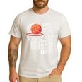 Basketball Mom Or Dad Basketball Parent Men's Casual T-Shirt White