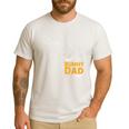 Best Bunny Dad Ever Rabbit Daddy Bunny Father Bunny Men's Casual T-Shirt White