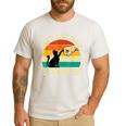 Best Cat Dad Ever Cat Lover Kitten Owner Kitty Men's Casual T-Shirt White